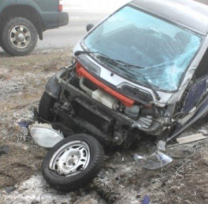 American de la Kogălniceanu, implicat într-un accident